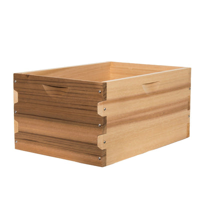 Western red cedar deep hive box