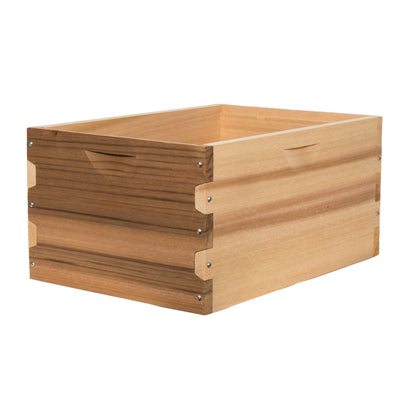 Western red cedar deep hive box