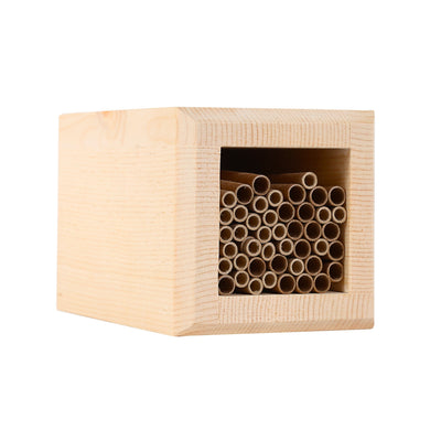 square mason bee house