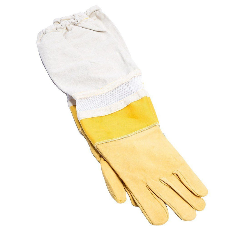 ventilated beekeeping gloves