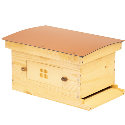 Deep Standard Langstroth for beekeeping with copper composite roof