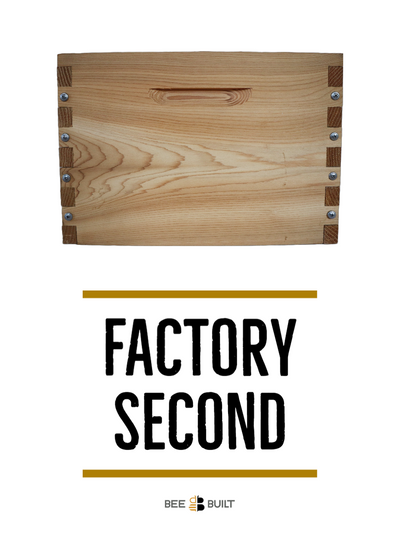 Factory Second Langstroth Deep Hive Box