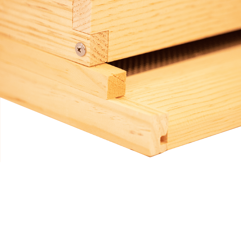 Deep Standard Langstroth for beekeeping with copper composite roof